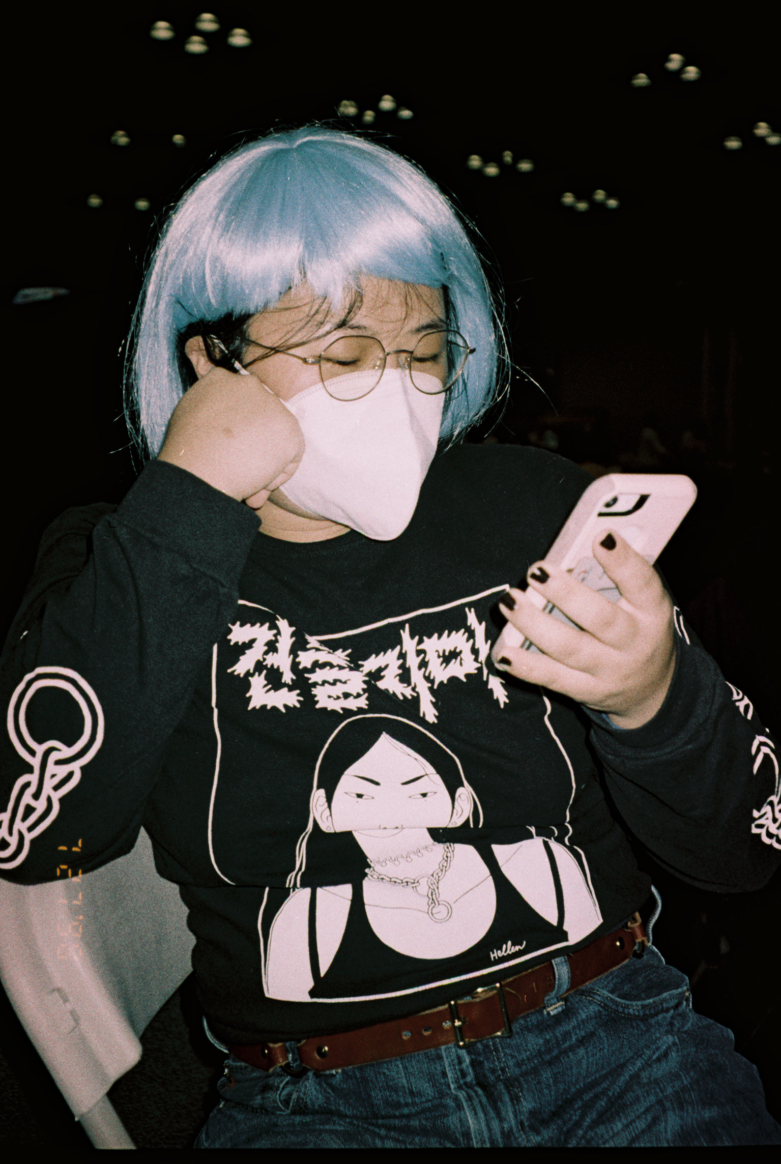Sunmi masked